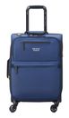 DELSEY PARIS Maubert 2.0 4 Double Rolls Expandable Cabin Trolley WP 55 Marine Blue DELSEY PARIS Maubert 2.0 4 Double Rolls Expandable Cabin Trolley WP 55 Marine Blue
