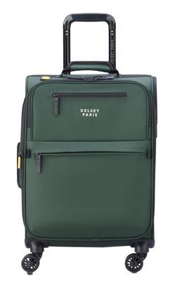 DELSEY PARIS Maubert 2.0 4 Double Rolls Expandable Cabin Trolley WP 55 Army