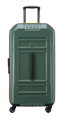 DELSEY PARIS Rempart Expandable 4 Double Rolls Trolley 80 XL Army