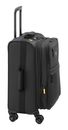 DELSEY PARIS Maubert 2.0 4 Double Rolls Expandable Cabin Trolley WP 55 Black