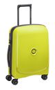 DELSEY PARIS Belmont Plus 4 Double Rolls Cabin Trolley Slim Line MR 55 S Green Chartreuse DELSEY PARIS Belmont Plus 4 Double Rolls Cabin Trolley Slim Line MR 55 S Green Chartreuse