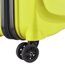 DELSEY PARIS Belmont Plus 4 Double Rolls Cabin Trolley Slim Line MR 55 S Green Chartreuse DELSEY PARIS Belmont Plus 4 Double Rolls Cabin Trolley Slim Line MR 55 S Green Chartreuse