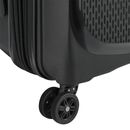 DELSEY PARIS Belmont Plus Expandable 4 Double Rolls Cabin Trolley MR 55 S Black