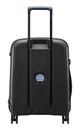 DELSEY PARIS Belmont Plus 4 Double Rolls Cabin Trolley Slim Line MR 55 S Black DELSEY PARIS Belmont Plus 4 Double Rolls Cabin Trolley Slim Line MR 55 S Black
