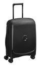 DELSEY PARIS Belmont Plus 4 Double Rolls Cabin Trolley Slim Line MR 55 S Black DELSEY PARIS Belmont Plus 4 Double Rolls Cabin Trolley Slim Line MR 55 S Black