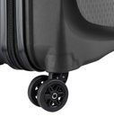 DELSEY PARIS Belmont Plus 4 Double Rolls Cabin Trolley Slim Line MR 55 S Black DELSEY PARIS Belmont Plus 4 Double Rolls Cabin Trolley Slim Line MR 55 S Black