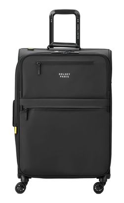 DELSEY PARIS Maubert 2.0 4 Double Rolls Expandable Trolley WP 69 Black