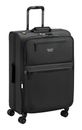 DELSEY PARIS Maubert 2.0 4 Double Rolls Expandable Trolley WP 69 Black DELSEY PARIS Maubert 2.0 4 Double Rolls Expandable Trolley WP 69 Black