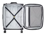 DELSEY PARIS Maubert 2.0 4 Double Rolls Expandable Trolley WP 69 Black DELSEY PARIS Maubert 2.0 4 Double Rolls Expandable Trolley WP 69 Black