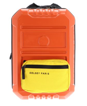 DELSEY PARIS Rempart Expandable Hybrid Backpack Orange