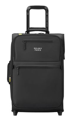 DELSEY PARIS Maubert 2.0 2 Wheels Expandable Cabin Trolley WP 55 Black