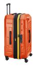 DELSEY PARIS Rempart Expandable 4 Double Rolls Trolley 80 XL Orange