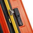 DELSEY PARIS Rempart Expandable 4 Double Rolls Trolley 80 XL Orange