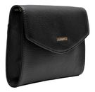 Lazarotti Bologna Leather Clutch Black
