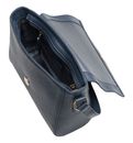 Lazarotti Bologna Leather Flat Crossbody Bag Navy Lazarotti Bologna Leather Flat Crossbody Bag Navy