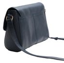 Lazarotti Bologna Leather Flat Crossbody Bag Navy Lazarotti Bologna Leather Flat Crossbody Bag Navy