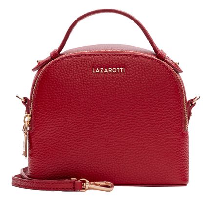Lazarotti Bologna Leather Crossbody Bag Red Lazarotti Bologna Leather Crossbody Bag Red