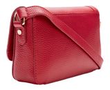 Lazarotti Bologna Leather Flap Crossbody Bag Red Lazarotti Bologna Leather Flap Crossbody Bag Red