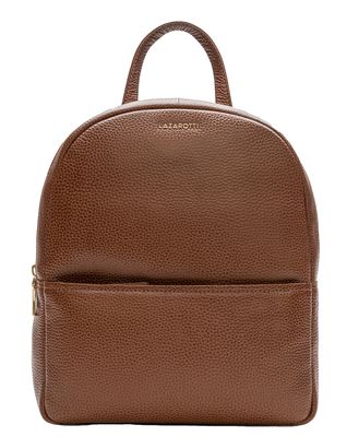 Lazarotti Bologna Leather Backpack Brown