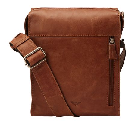 VOi City Cowboy Clark Crossbody Bag Cognac