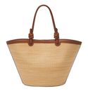 FOSSIL Summer Tote Bag Natural Brown