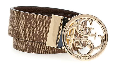 GUESS Noelle Nolana Belt W105 Latte Logo - kürzbar