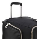 GUESS Bologna Wheeled Duffel Bag Black