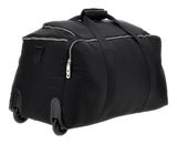 GUESS Bologna Wheeled Duffel Bag Black