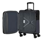 American Tourister Daring Dash Expandable Spinner S Black / Grey American Tourister Daring Dash Expandable Spinner S Black / Grey