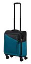 American Tourister Daring Dash Expandable Spinner S Black / Blue American Tourister Daring Dash Expandable Spinner S Black / Blue