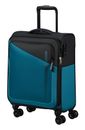 American Tourister Daring Dash Expandable Spinner S Black / Blue American Tourister Daring Dash Expandable Spinner S Black / Blue