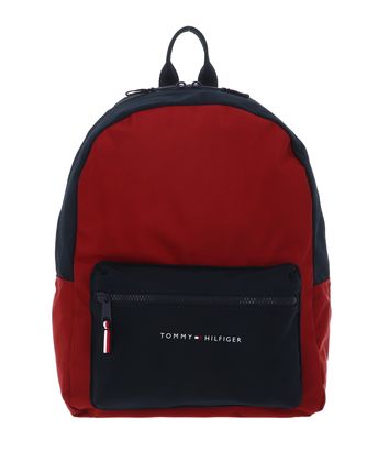 TOMMY HILFIGER TH Essential Colorblock Backpack Dark Magma Space Blue Corporate