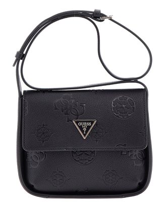 GUESS Keandra Crossbody Flap Black Logo