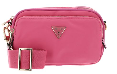 GUESS Eco Gemma Mini Crossbody Camera Bag Vivid Rose