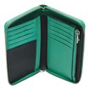 LIEBESKIND BERLIN Kodiaq Sheep Hilla Frieda Ziparound Wallet M Jade LIEBESKIND BERLIN Kodiaq Sheep Hilla Frieda Ziparound Wallet M Jade