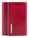 PIQUADRO Blue Square Women's Wallet RFID Red PIQUADRO Blue Square Women's Wallet RFID Red