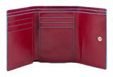 PIQUADRO Blue Square Women's Wallet RFID Red PIQUADRO Blue Square Women's Wallet RFID Red