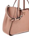 GUESS Keandra Girlfriend Satchel Rosewood Logo