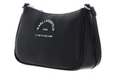 KARL LAGERFELD RSG Metal Zip Crossbody Bag S Black KARL LAGERFELD RSG Metal Zip Crossbody Bag S Black