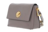 COCCINELLE Liya Signature Handbag Grained Leather Warm Taupe 2 COCCINELLE Liya Signature Handbag Grained Leather Warm Taupe 2
