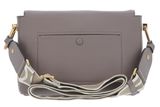 COCCINELLE Liya Signature Handbag Grained Leather Warm Taupe 2 COCCINELLE Liya Signature Handbag Grained Leather Warm Taupe 2
