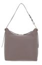 COCCINELLE Malory Handbag Grained Leather Warm Taupe