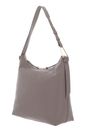 COCCINELLE Malory Handbag Grained Leather Warm Taupe
