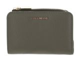 COCCINELLE Metallic Soft Wallet Grained Leather Laurel Green COCCINELLE Metallic Soft Wallet Grained Leather Laurel Green