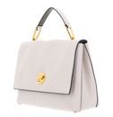 COCCINELLE Liya Handbag Lambskin White / Laurel Green