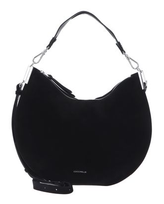 COCCINELLE Sunup Handbag Suede Leather Noir