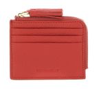 COCCINELLE Tassel Credit Card Holder Grenadine Red COCCINELLE Tassel Credit Card Holder Grenadine Red