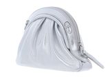 COCCINELLE Cheek Smooth Crossbody Silver