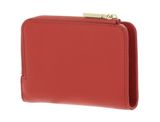 COCCINELLE Metallic Soft Wallet Grained Leather Grenadine Red COCCINELLE Metallic Soft Wallet Grained Leather Grenadine Red