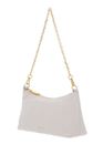 COCCINELLE Aura Mini Bag Grained Leather Lambskin White COCCINELLE Aura Mini Bag Grained Leather Lambskin White